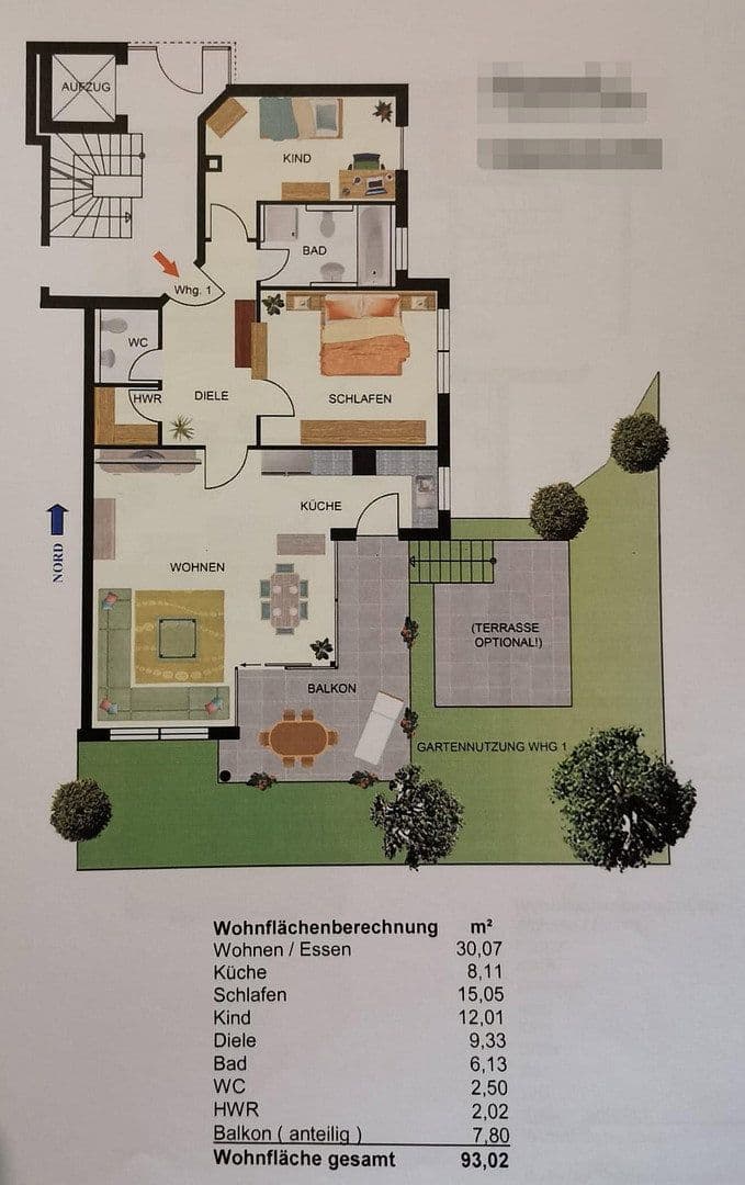 Pronájem bytu 3+kk 93 m², Backnang, Bádensko-Württembersko Pronájem bytu 3+kk 93 m², Backnang, Bádensko-Württembersko