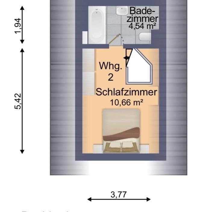 Pronájem bytu 3+1 87 m², Großhorst 11, Isernhagen, Dolní Sasko Pronájem bytu 3+1 87 m², Großhorst 11, Isernhagen, Dolní Sasko