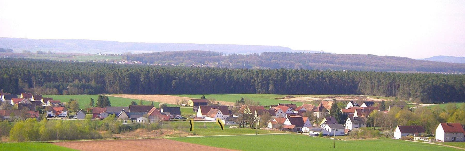 Prodej pozemku 811 m², Brombach 31, Haundorf, Bavorsko Prodej pozemku 811 m², Brombach 31, Haundorf, Bavorsko