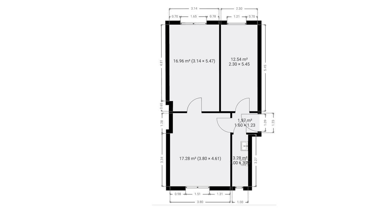 Pronájem bytu 3+1 52 m², Große Heimstraße 58, Dortmund, Severní Porýní-Vestfálsko Pronájem bytu 3+1 52 m², Große Heimstraße 58, Dortmund, Severní Porýní-Vestfálsko