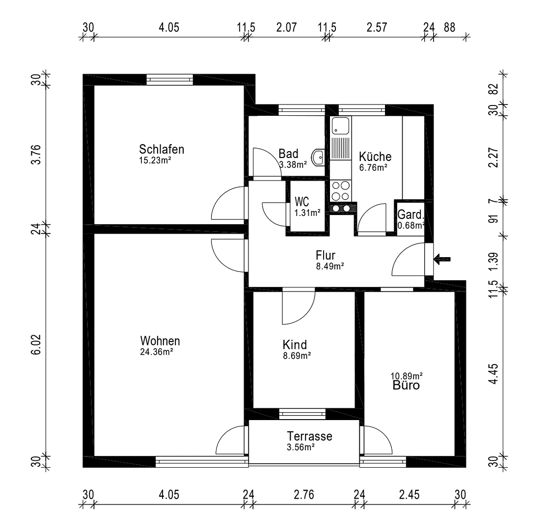 Prodej bytu 4+1 81 m², Oldenburg, Dolní Sasko Prodej bytu 4+1 81 m², Oldenburg, Dolní Sasko
