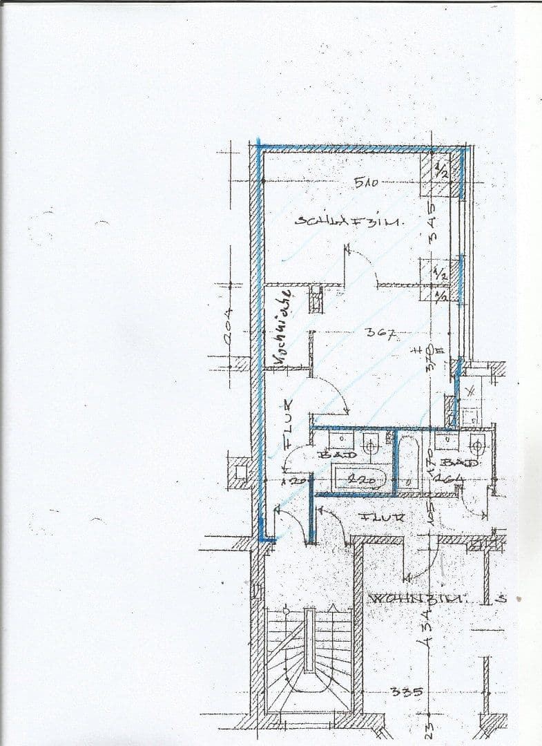 Pronájem bytu 2+1 43 m², Talstr., Krefeld, Severní Porýní-Vestfálsko Pronájem bytu 2+1 43 m², Talstr., Krefeld, Severní Porýní-Vestfálsko