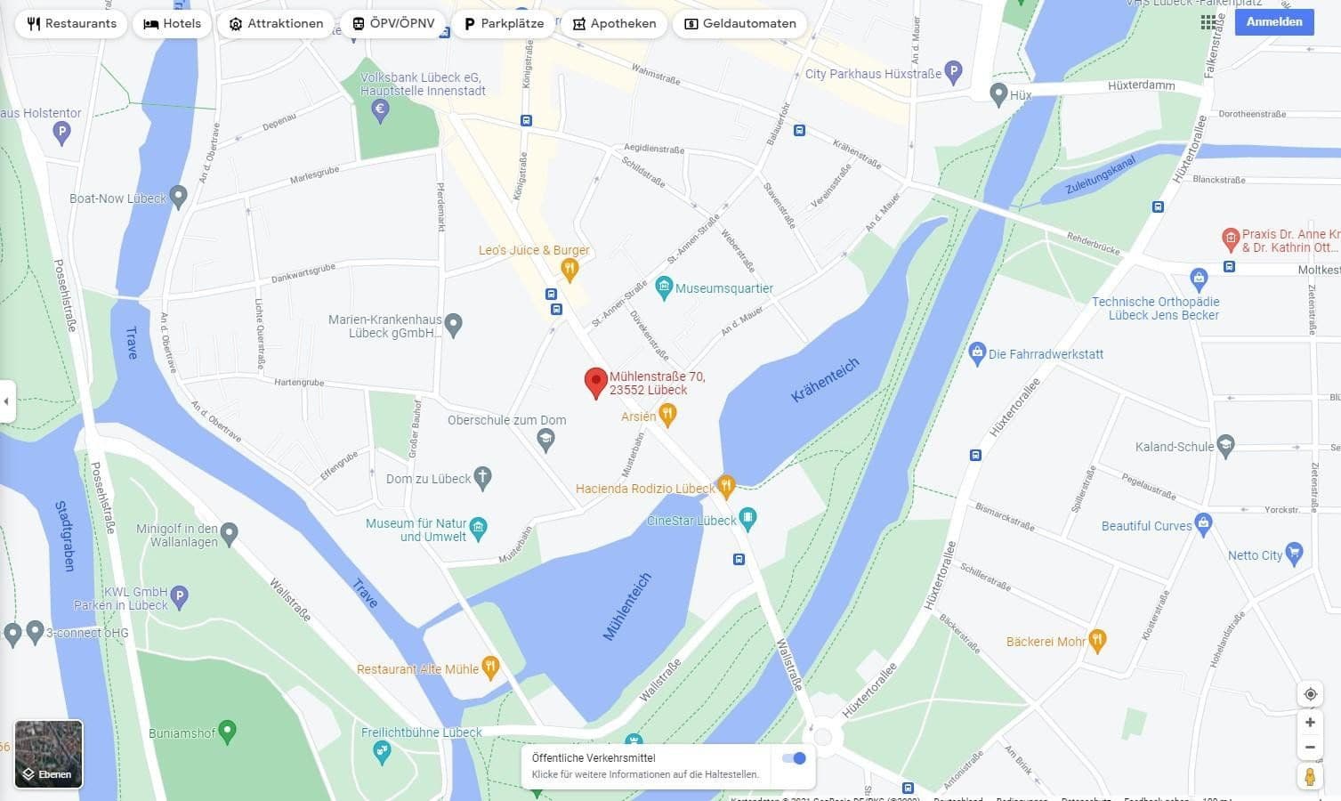 Pronájem bytu 2+1 77 m², Lübeck, Šlesvicko-Holštýnsko Pronájem bytu 2+1 77 m², Lübeck, Šlesvicko-Holštýnsko