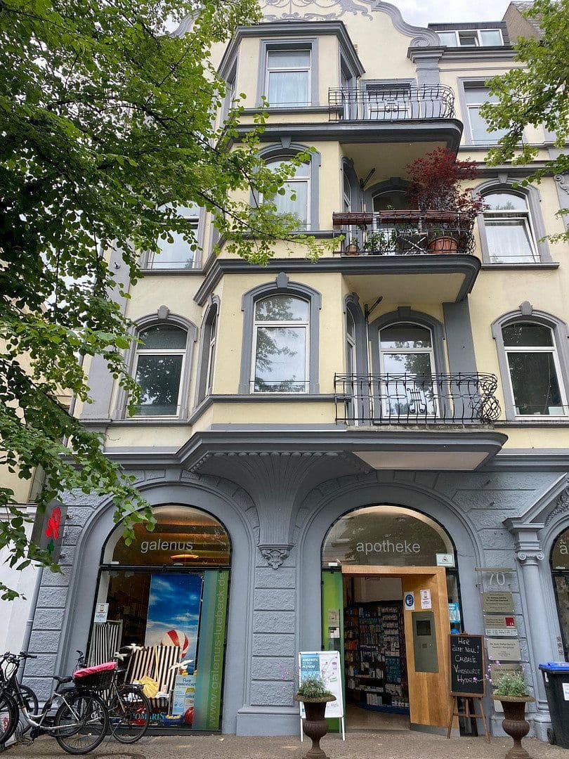 Pronájem bytu 2+1 77 m², Lübeck, Šlesvicko-Holštýnsko Pronájem bytu 2+1 77 m², Lübeck, Šlesvicko-Holštýnsko