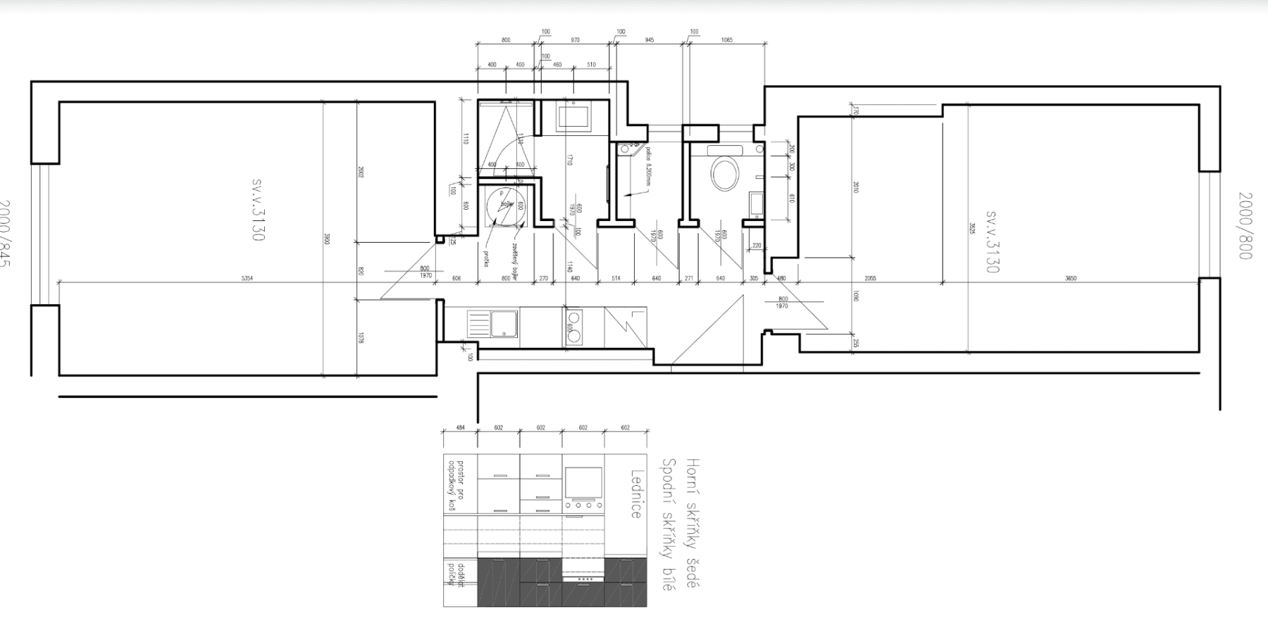 Pronájem bytu 2+kk 55 m², Kamenická, Praha, Praha Pronájem bytu 2+kk 55 m², Kamenická, Praha, Praha