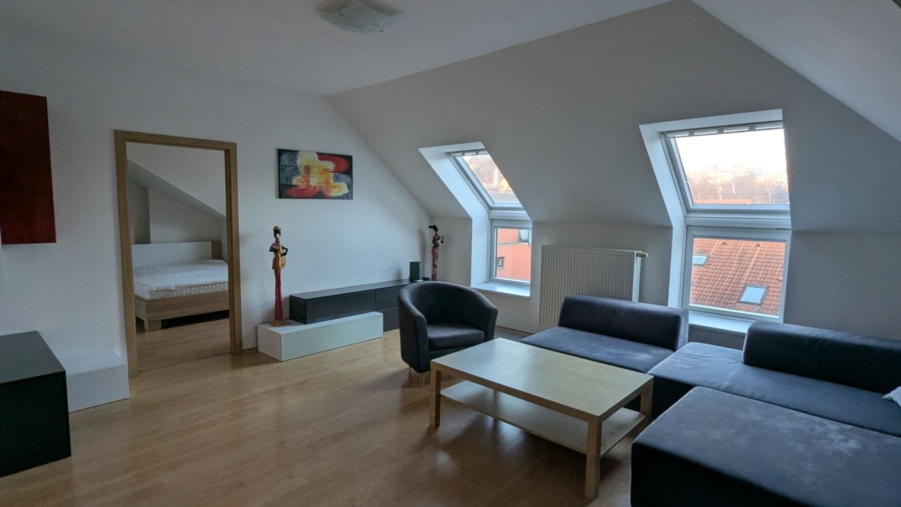 Pronájem bytu 2+kk 62 m², Na Lávce, Praha, Praha Pronájem bytu 2+kk 62 m², Na Lávce, Praha, Praha