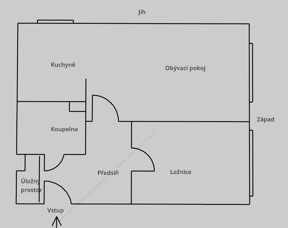 Prodej bytu 2+kk 42 m², Sídliště II., Netvořice, Středočeský kraj Prodej bytu 2+kk 42 m², Sídliště II., Netvořice, Středočeský kraj