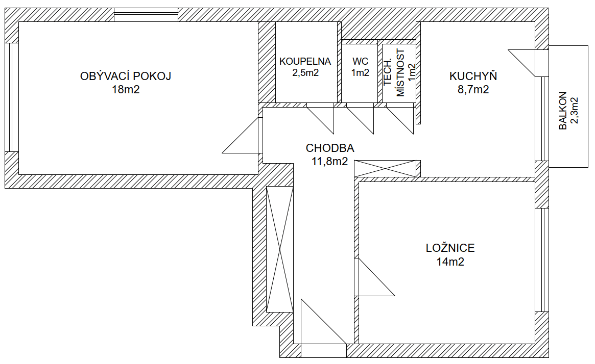Prodej bytu 2+1 57 m², B. Němcové, Třinec, Moravskoslezský kraj Prodej bytu 2+1 57 m², B. Němcové, Třinec, Moravskoslezský kraj