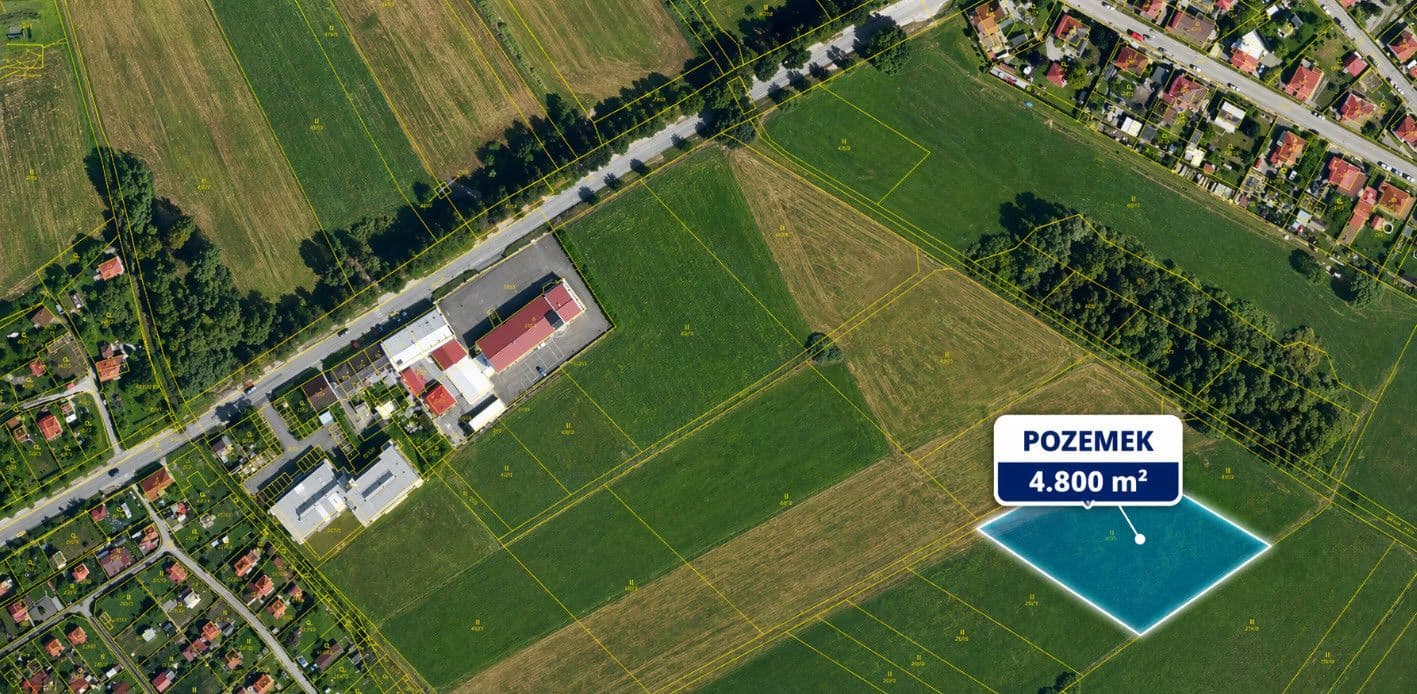 Prodej pozemku 4.800 m², Dukelská, Třeboň, Jihočeský kraj Prodej pozemku 4.800 m², Dukelská, Třeboň, Jihočeský kraj