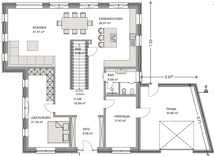 Prodej domu 227 m², pozemek 740 m², Bremen, Bremen Prodej domu 227 m², pozemek 740 m², Bremen, Bremen