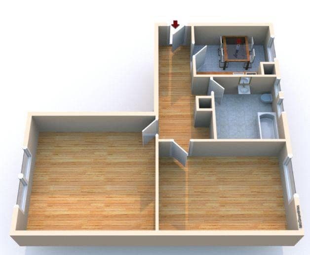 Pronájem bytu 2+1 53 m², Landhausstr., Stuttgart, Bádensko-Württembersko Pronájem bytu 2+1 53 m², Landhausstr., Stuttgart, Bádensko-Württembersko