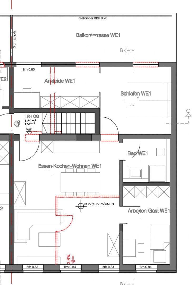 Pronájem bytu 2+1 85 m², Ostpromenade 25, Erkelenz, Severní Porýní-Vestfálsko Pronájem bytu 2+1 85 m², Ostpromenade 25, Erkelenz, Severní Porýní-Vestfálsko