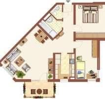 Pronájem bytu 3+1 82 m², Alemannenstr. 2, Donaueschingen, Bádensko-Württembersko Pronájem bytu 3+1 82 m², Alemannenstr. 2, Donaueschingen, Bádensko-Württembersko