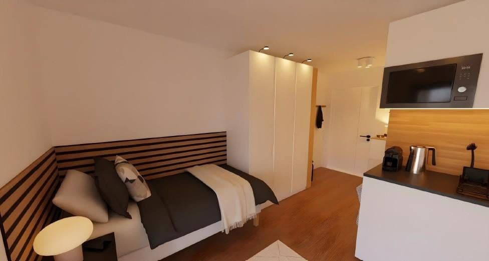 Pronájem bytu 1+1 21 m², Enzensbergerstr. 8, Markt Schwaben, Bavorsko Pronájem bytu 1+1 21 m², Enzensbergerstr. 8, Markt Schwaben, Bavorsko