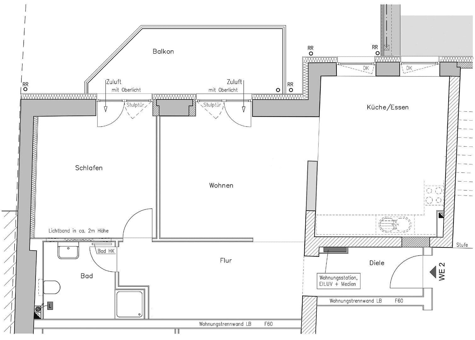 Pronájem bytu 2+1 82 m², Erich-Böhmke-Str. 28, Greifswald, Mecklenburg-Vorpommern Pronájem bytu 2+1 82 m², Erich-Böhmke-Str. 28, Greifswald, Mecklenburg-Vorpommern