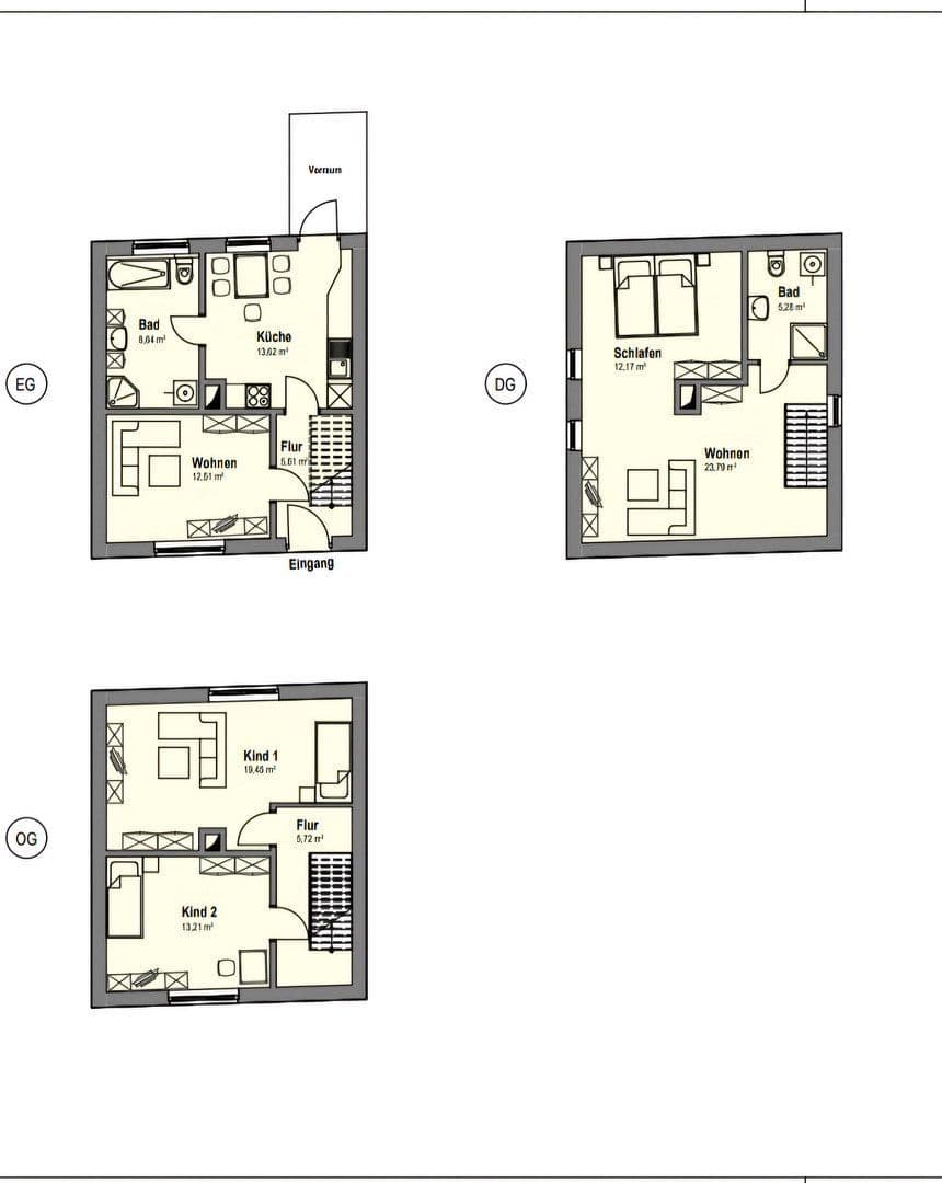 Prodej domu 120 m², pozemek 450 m², Volhošť, Mecklenburg-Vorpommern Prodej domu 120 m², pozemek 450 m², Volhošť, Mecklenburg-Vorpommern