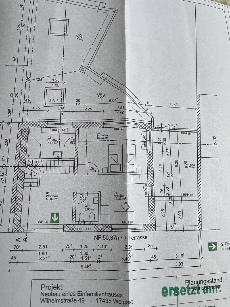 Prodej pozemku 529 m², Wilhelmstrasse 49, Volhošť, Mecklenburg-Vorpommern Prodej pozemku 529 m², Wilhelmstrasse 49, Volhošť, Mecklenburg-Vorpommern