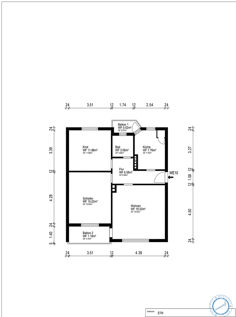Prodej bytu 3+1 65 m², Bremerhaven, Bremen Prodej bytu 3+1 65 m², Bremerhaven, Bremen
