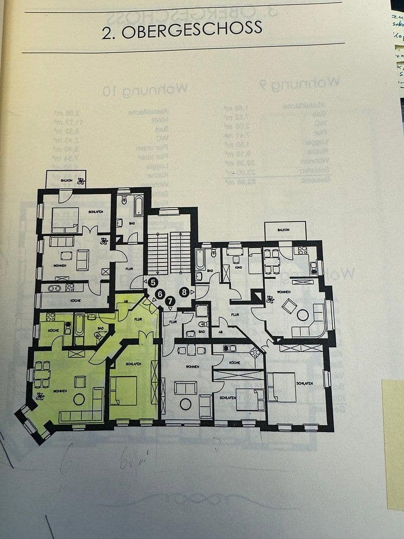Prodej bytu 2+1 68 m², Glasewaldtstraße 34, Dresden, Sasko Prodej bytu 2+1 68 m², Glasewaldtstraße 34, Dresden, Sasko