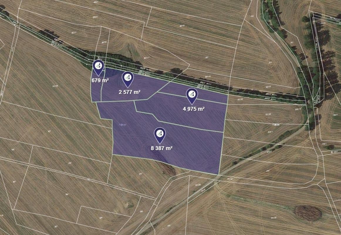 Prodej pozemku 8.309 m², Dolní Bousov, Středočeský kraj Prodej pozemku 8.309 m², Dolní Bousov, Středočeský kraj