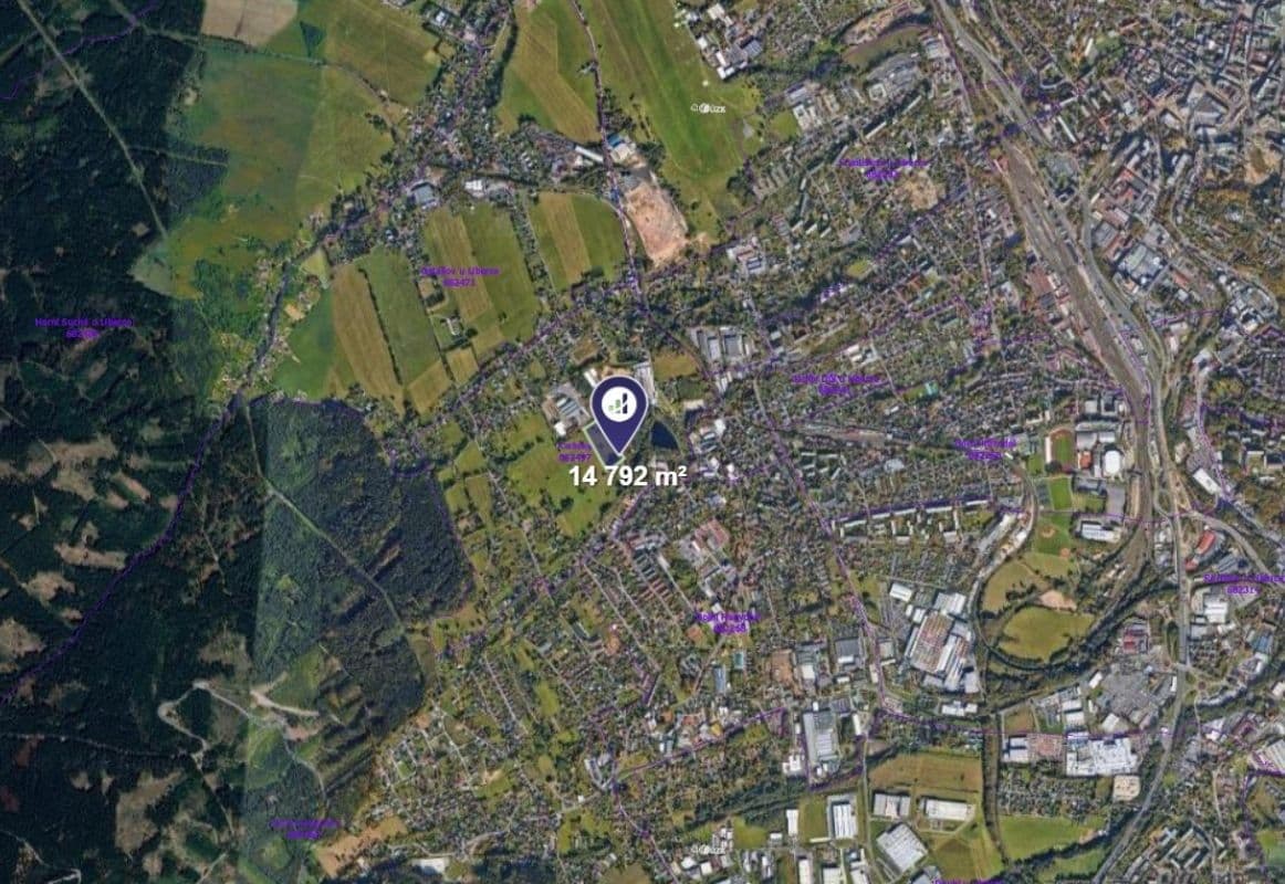 Prodej pozemku 14.792 m², Liberec, Liberecký kraj Prodej pozemku 14.792 m², Liberec, Liberecký kraj