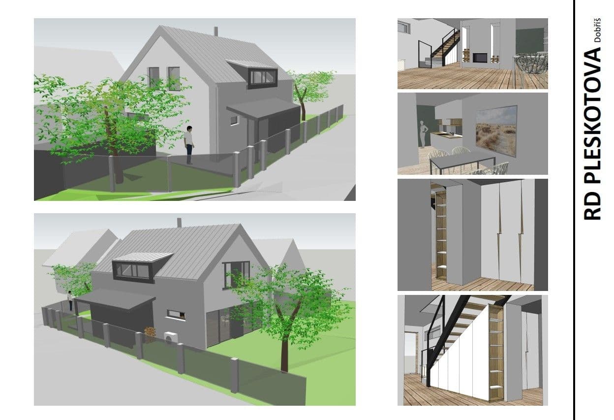 Prodej domu 152 m², pozemek 673 m², Pleskotova, Dobříš, Středočeský kraj Prodej domu 152 m², pozemek 673 m², Pleskotova, Dobříš, Středočeský kraj