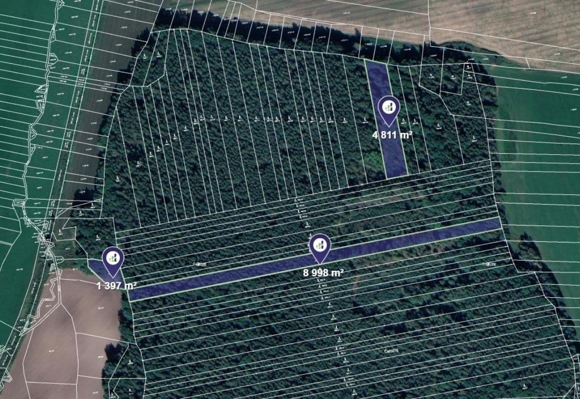 Prodej pozemku 21.003 m², Lužnice, Jihočeský kraj Prodej pozemku 21.003 m², Lužnice, Jihočeský kraj