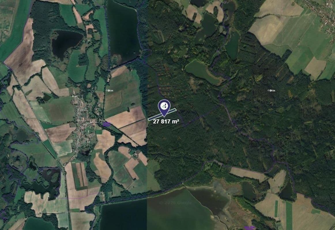 Prodej pozemku 27.817 m², Lužnice, Jihočeský kraj Prodej pozemku 27.817 m², Lužnice, Jihočeský kraj