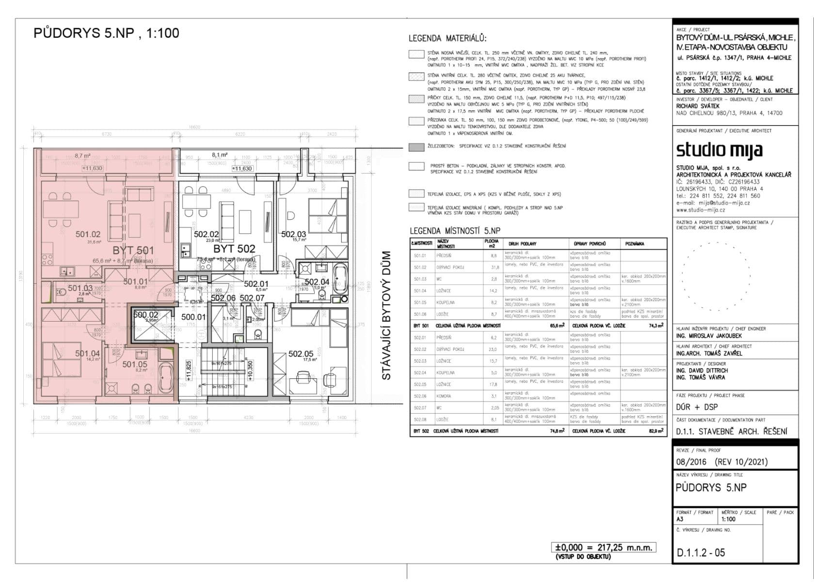 Prodej bytu 2+kk 78 m², Psárská, Praha, Praha Prodej bytu 2+kk 78 m², Psárská, Praha, Praha