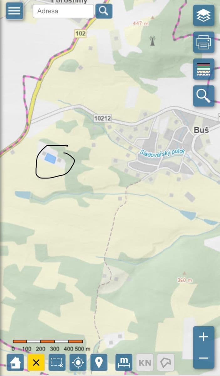 Prodej pozemku 3.500 m², Buš, Středočeský kraj Prodej pozemku 3.500 m², Buš, Středočeský kraj