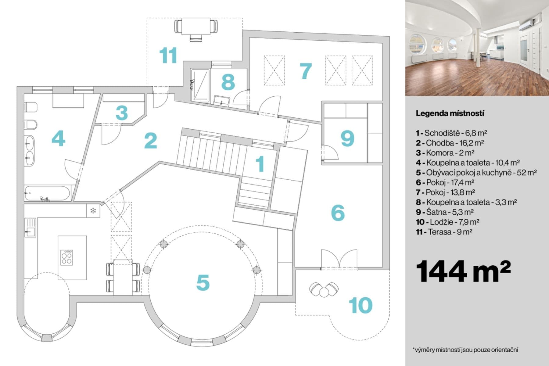 Pronájem bytu 3+1 144 m², Osvoboz. pol. vězňů, Kladno, Středočeský kraj Pronájem bytu 3+1 144 m², Osvoboz. pol. vězňů, Kladno, Středočeský kraj