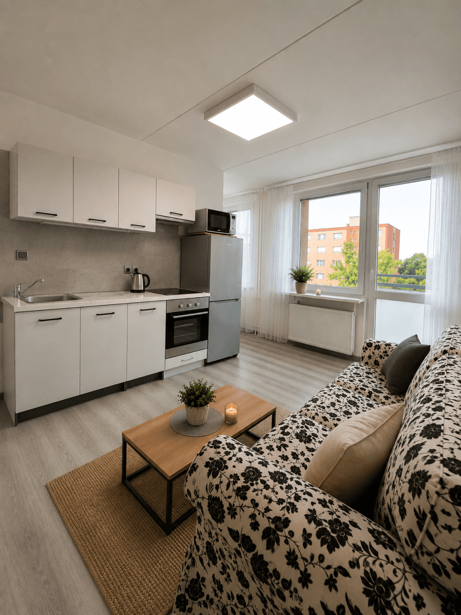 Pronájem bytu 1+1 26 m², Vitry, Kladno, Středočeský kraj Pronájem bytu 1+1 26 m², Vitry, Kladno, Středočeský kraj
