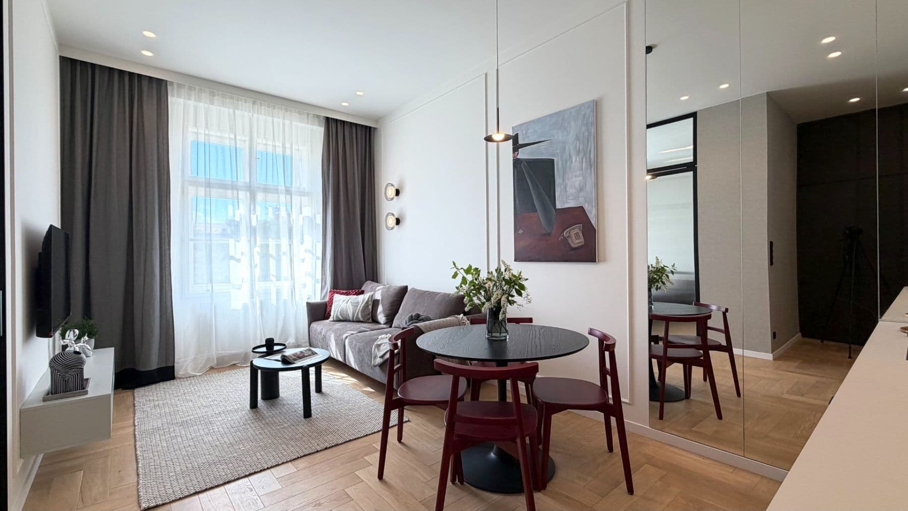 Pronájem bytu 2+kk 41 m², Karlínské náměstí, Praha, Praha Pronájem bytu 2+kk 41 m², Karlínské náměstí, Praha, Praha