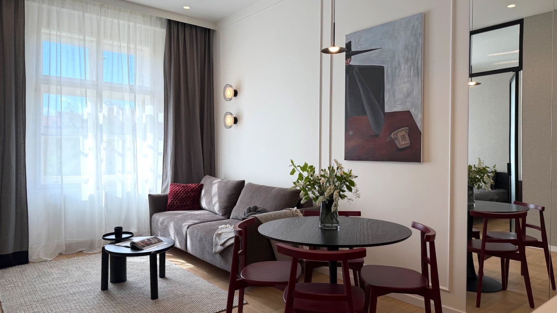 Pronájem bytu 2+kk 41 m², Karlínské náměstí, Praha, Praha Pronájem bytu 2+kk 41 m², Karlínské náměstí, Praha, Praha