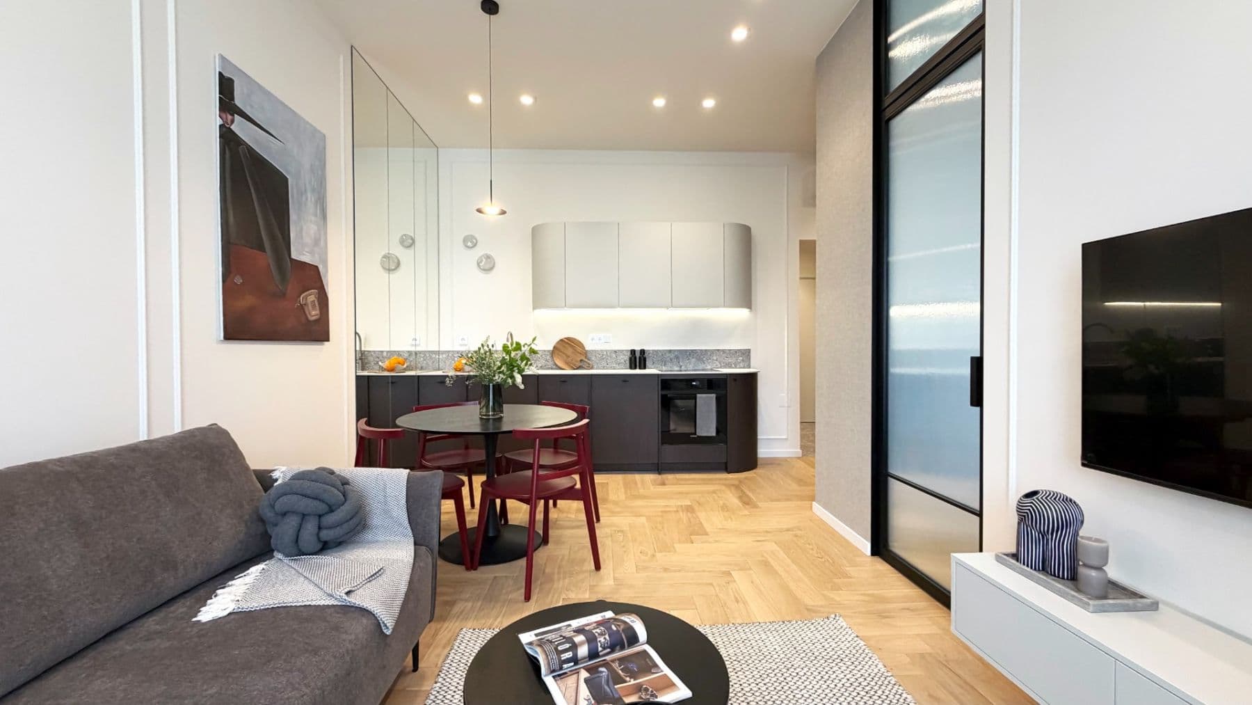 Pronájem bytu 2+kk 41 m², Karlínské náměstí, Praha, Praha Pronájem bytu 2+kk 41 m², Karlínské náměstí, Praha, Praha