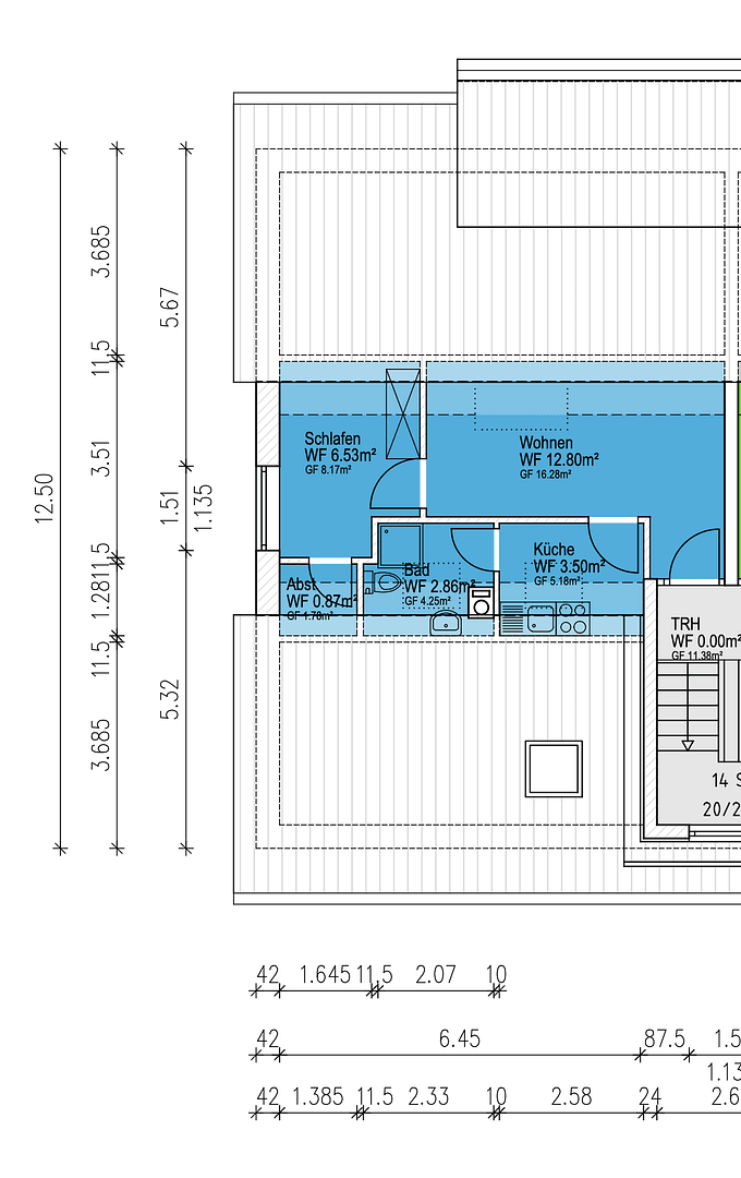 Pronájem bytu 2+1 27 m², Holzstrasse 17a, Burg, Sasko-Anhaltsko Pronájem bytu 2+1 27 m², Holzstrasse 17a, Burg, Sasko-Anhaltsko