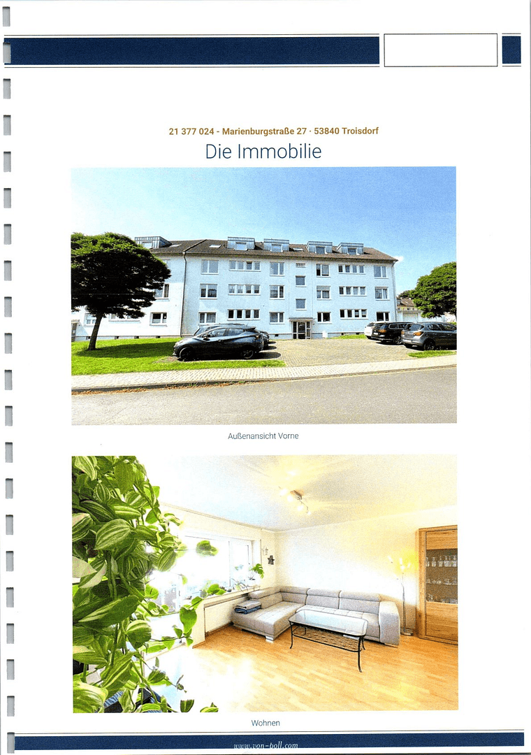 Pronájem bytu 4+1 80 m², Marienburgstr. 27, Troisdorf, Severní Porýní-Vestfálsko Pronájem bytu 4+1 80 m², Marienburgstr. 27, Troisdorf, Severní Porýní-Vestfálsko