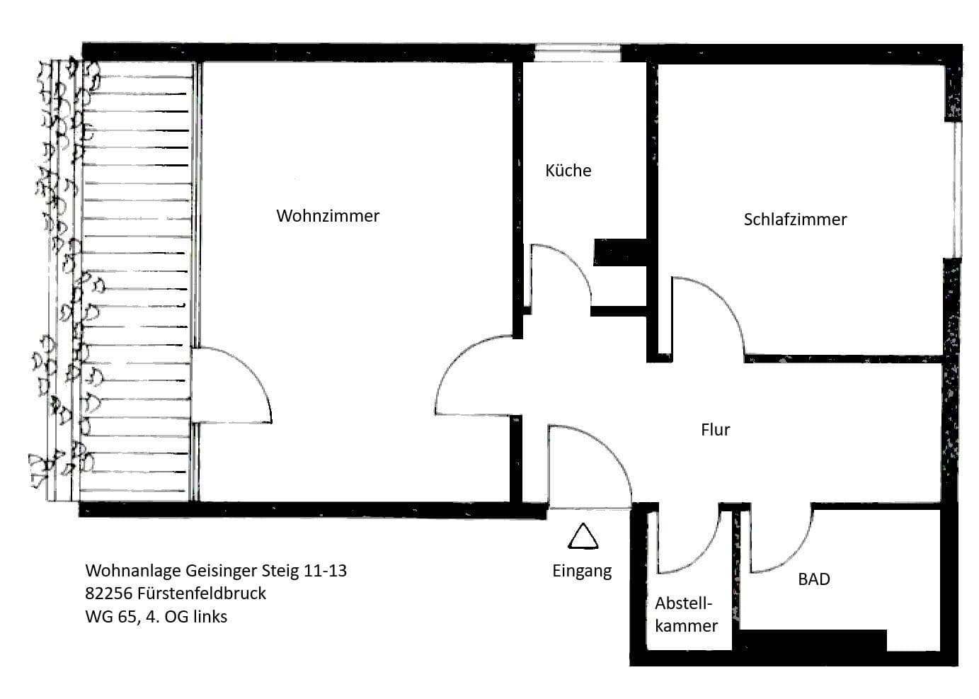 Prodej bytu 2+1 54 m², Geisinger Steig 11, Fürstenfeldbruck, Bavorsko Prodej bytu 2+1 54 m², Geisinger Steig 11, Fürstenfeldbruck, Bavorsko