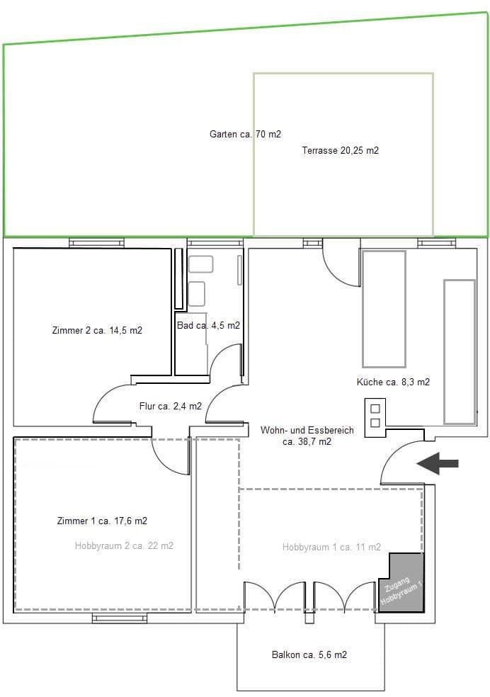 Pronájem bytu 3+1 94 m², Amerstorfferstr. 29, München, Bavorsko Pronájem bytu 3+1 94 m², Amerstorfferstr. 29, München, Bavorsko