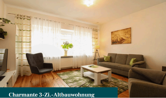 Pronájem bytu 3+1 80 m², Catharinenstraße 39, Cuxhaven, Dolní Sasko Pronájem bytu 3+1 80 m², Catharinenstraße 39, Cuxhaven, Dolní Sasko