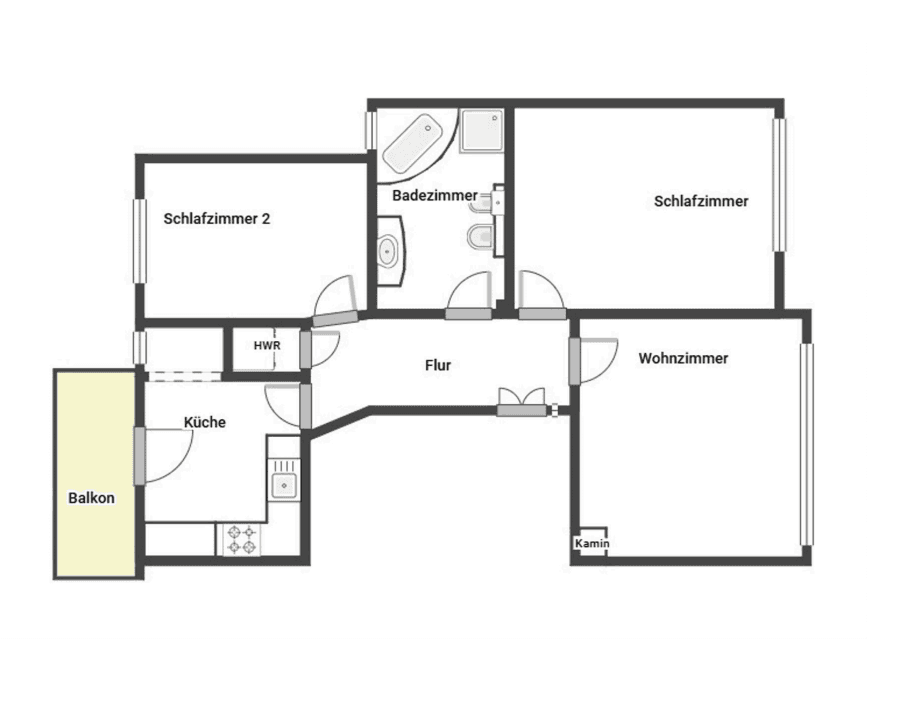 Pronájem bytu 3+1 80 m², Catharinenstraße 39, Cuxhaven, Dolní Sasko Pronájem bytu 3+1 80 m², Catharinenstraße 39, Cuxhaven, Dolní Sasko