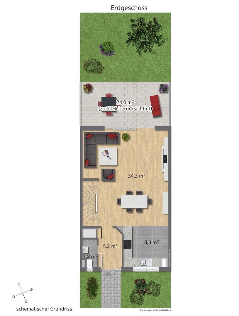 Prodej domu 145 m², pozemek 213 m², Koppestr. 41, Essen, Severní Porýní-Vestfálsko Prodej domu 145 m², pozemek 213 m², Koppestr. 41, Essen, Severní Porýní-Vestfálsko