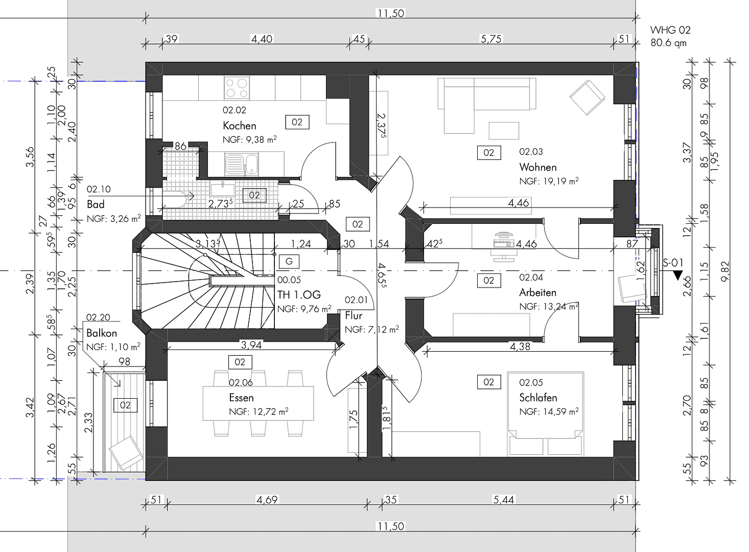 Prodej bytu 4+1 81 m², Blumenstr. 37, Heidelberg, Bádensko-Württembersko Prodej bytu 4+1 81 m², Blumenstr. 37, Heidelberg, Bádensko-Württembersko