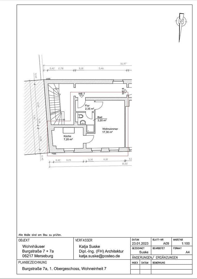 Pronájem bytu 1+1 31 m², Burgstraße 7a, Meziboř, Sasko-Anhaltsko Pronájem bytu 1+1 31 m², Burgstraße 7a, Meziboř, Sasko-Anhaltsko