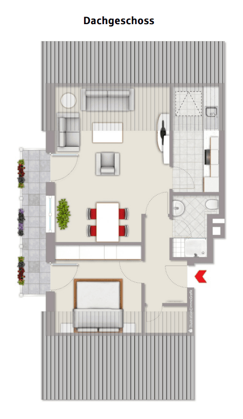 Prodej bytu 2+1 54 m², Wiesenstraße 31, Oelde, Severní Porýní-Vestfálsko Prodej bytu 2+1 54 m², Wiesenstraße 31, Oelde, Severní Porýní-Vestfálsko
