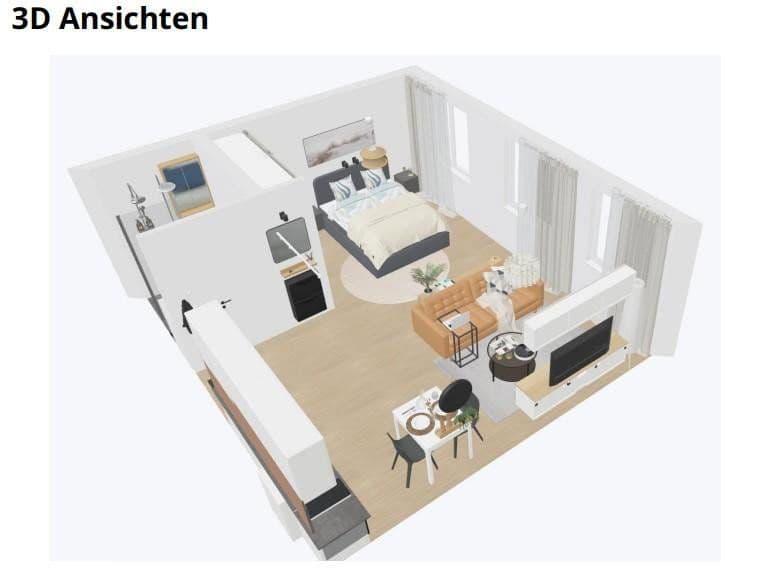 Pronájem bytu 1+1 35 m², München, Bavorsko Pronájem bytu 1+1 35 m², München, Bavorsko