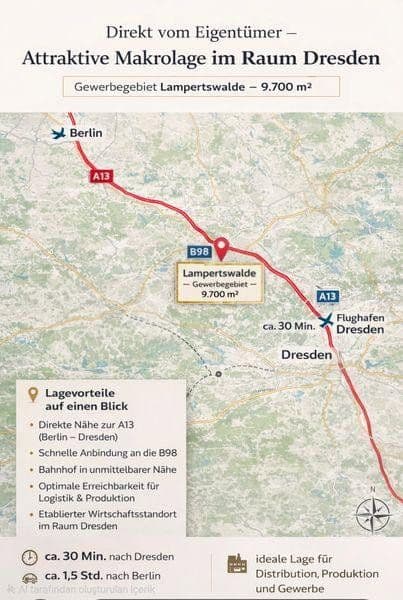 Pronájem pozemku 5.597 m², Lampertswalde, Sasko Pronájem pozemku 5.597 m², Lampertswalde, Sasko