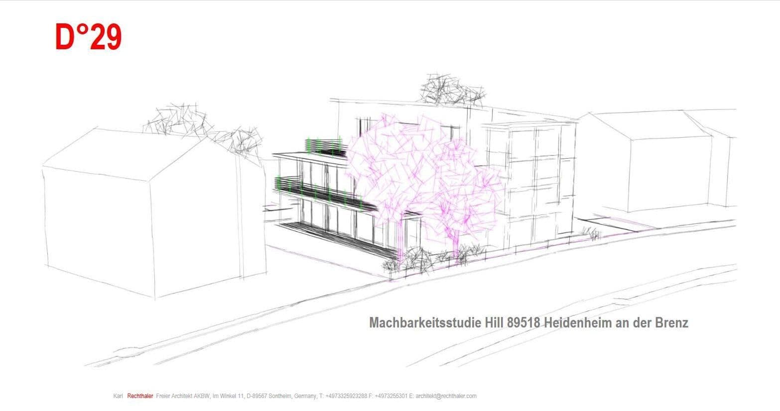 Prodej pozemku 738 m², Donauschwabenstr. 29, Heidenheim an der Brenz, Bádensko-Württembersko Prodej pozemku 738 m², Donauschwabenstr. 29, Heidenheim an der Brenz, Bádensko-Württembersko