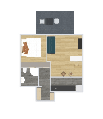 Pronájem bytu 2+1 48 m², An der Amunder Kirche 16, Bremen, Bremen Pronájem bytu 2+1 48 m², An der Amunder Kirche 16, Bremen, Bremen