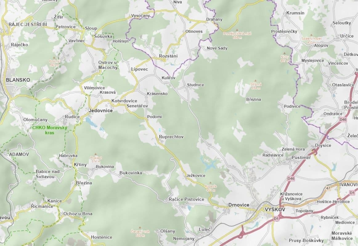 Prodej pozemku 2.266 m², Ruprechtov, Jihomoravský kraj Prodej pozemku 2.266 m², Ruprechtov, Jihomoravský kraj